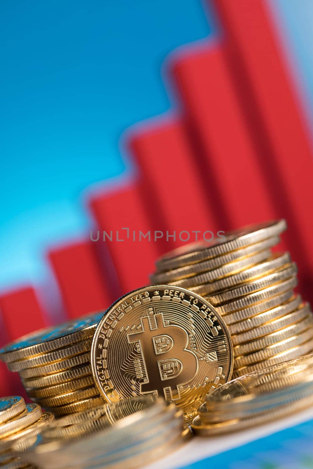 Cryptocurrency, Business, bitcoin coin and Trading concept
