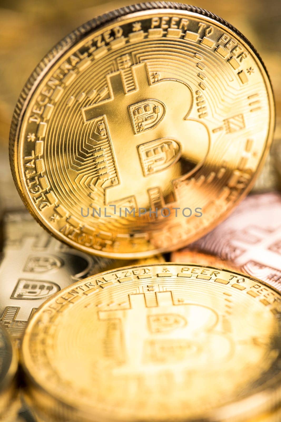 Bitcoins and new virtual money concept