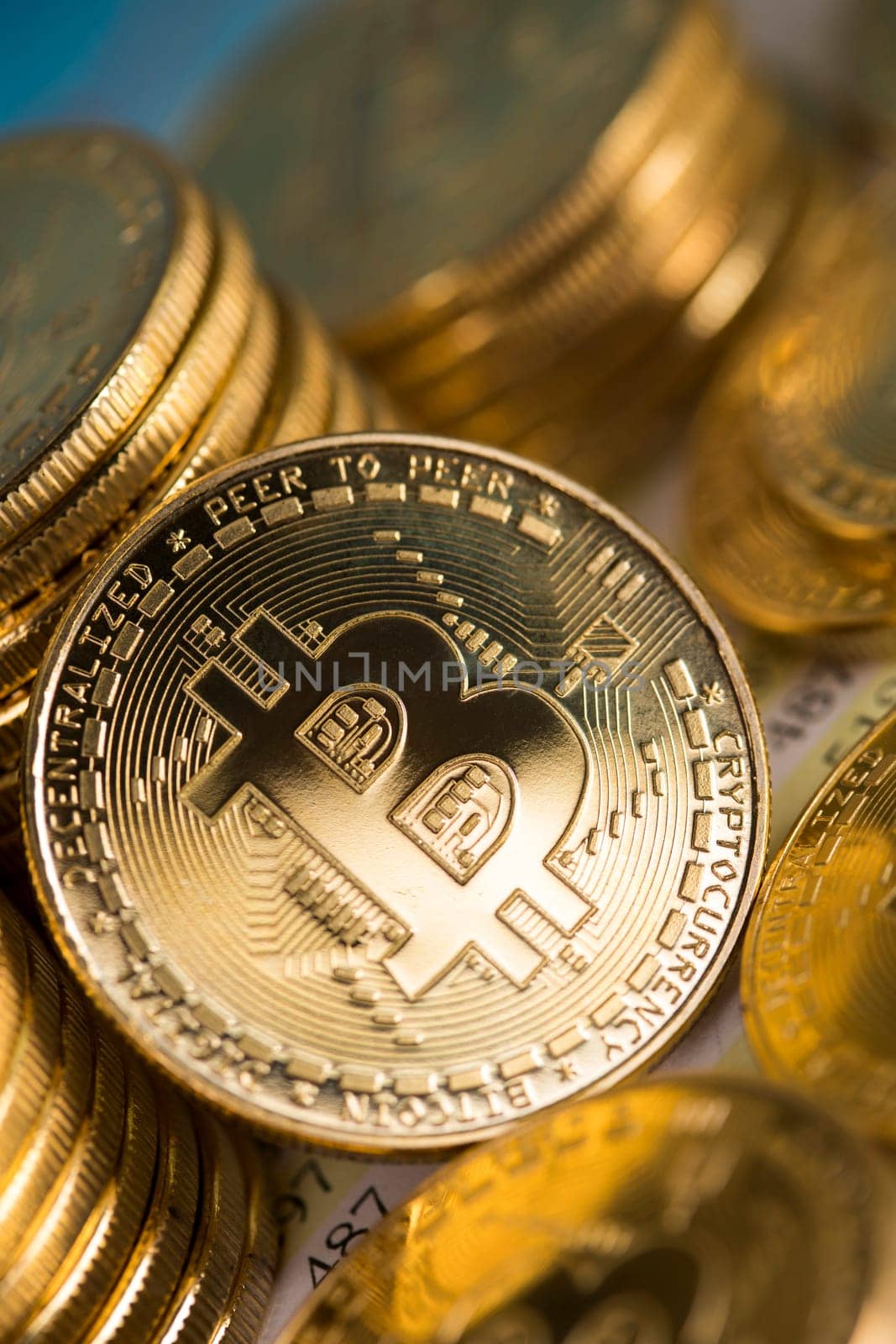 Bitcoins and new virtual money concept