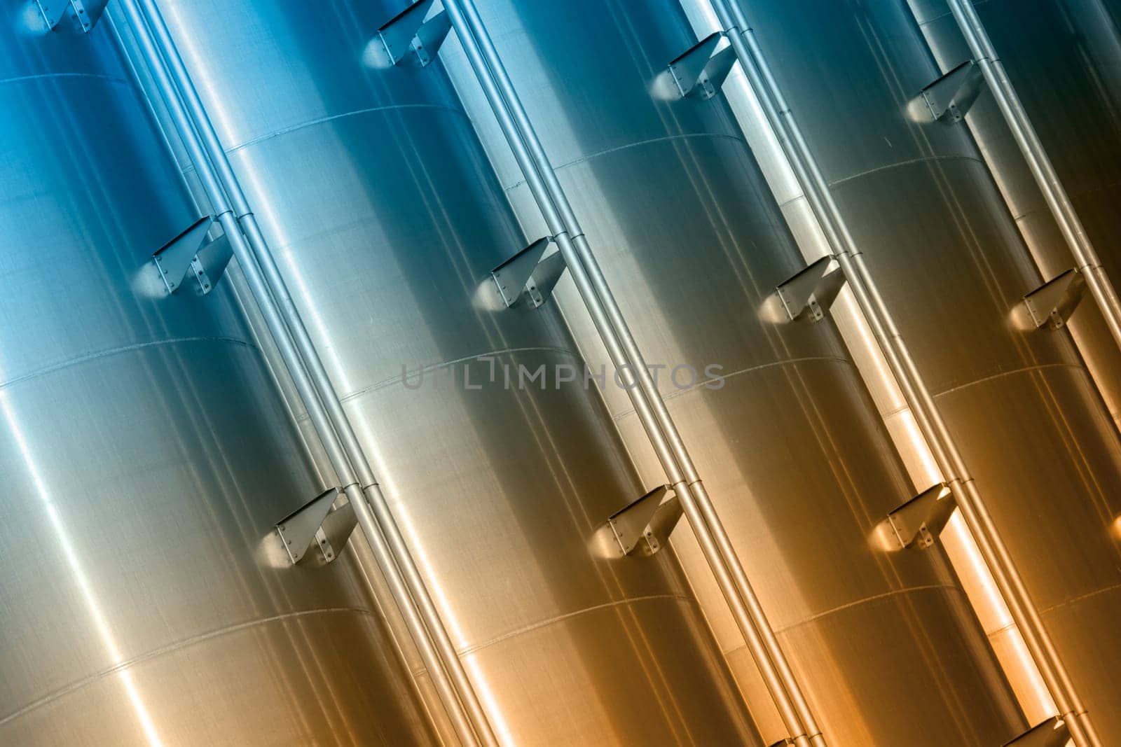industrial silo - stainless steel