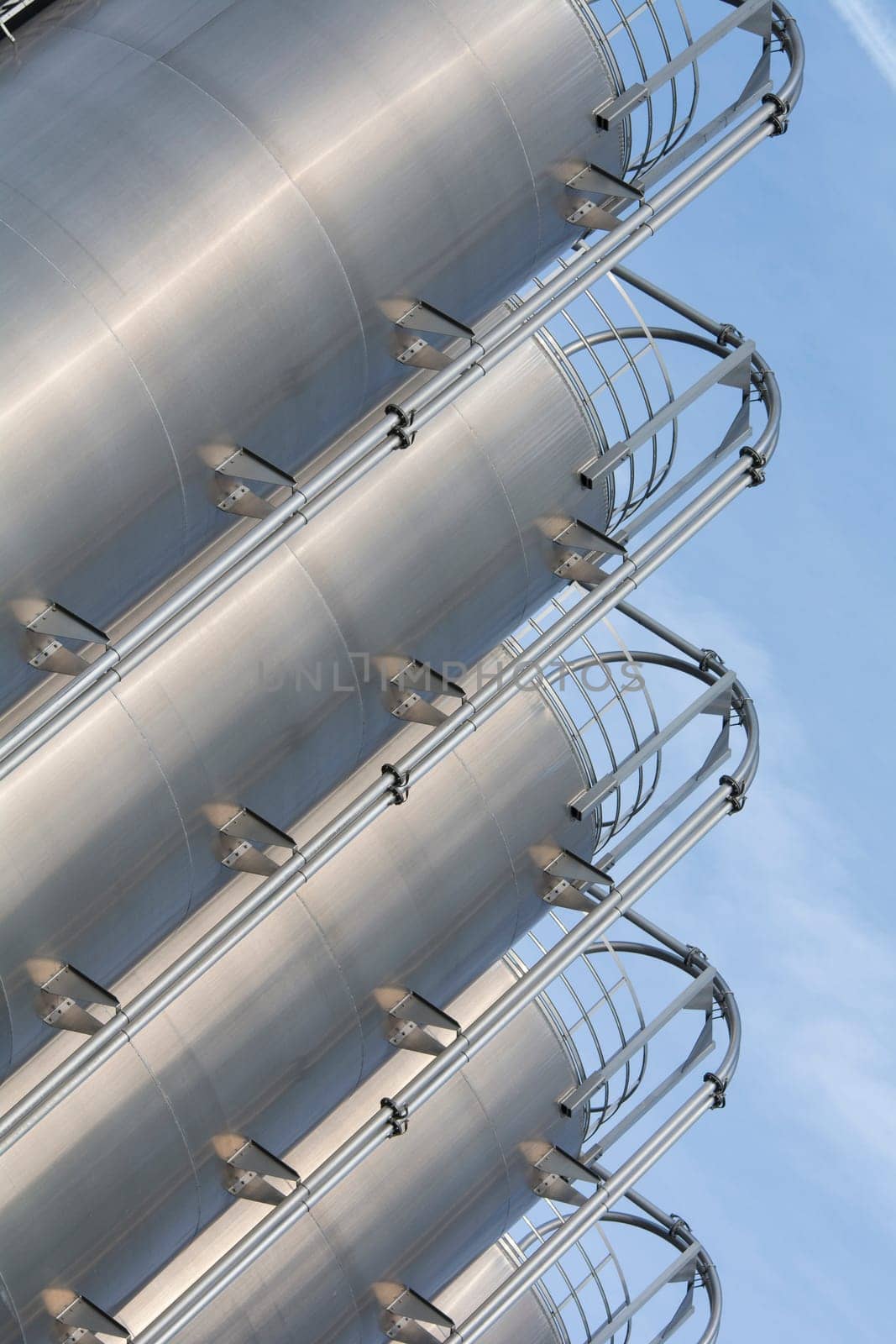 industrial silo - stainless steel