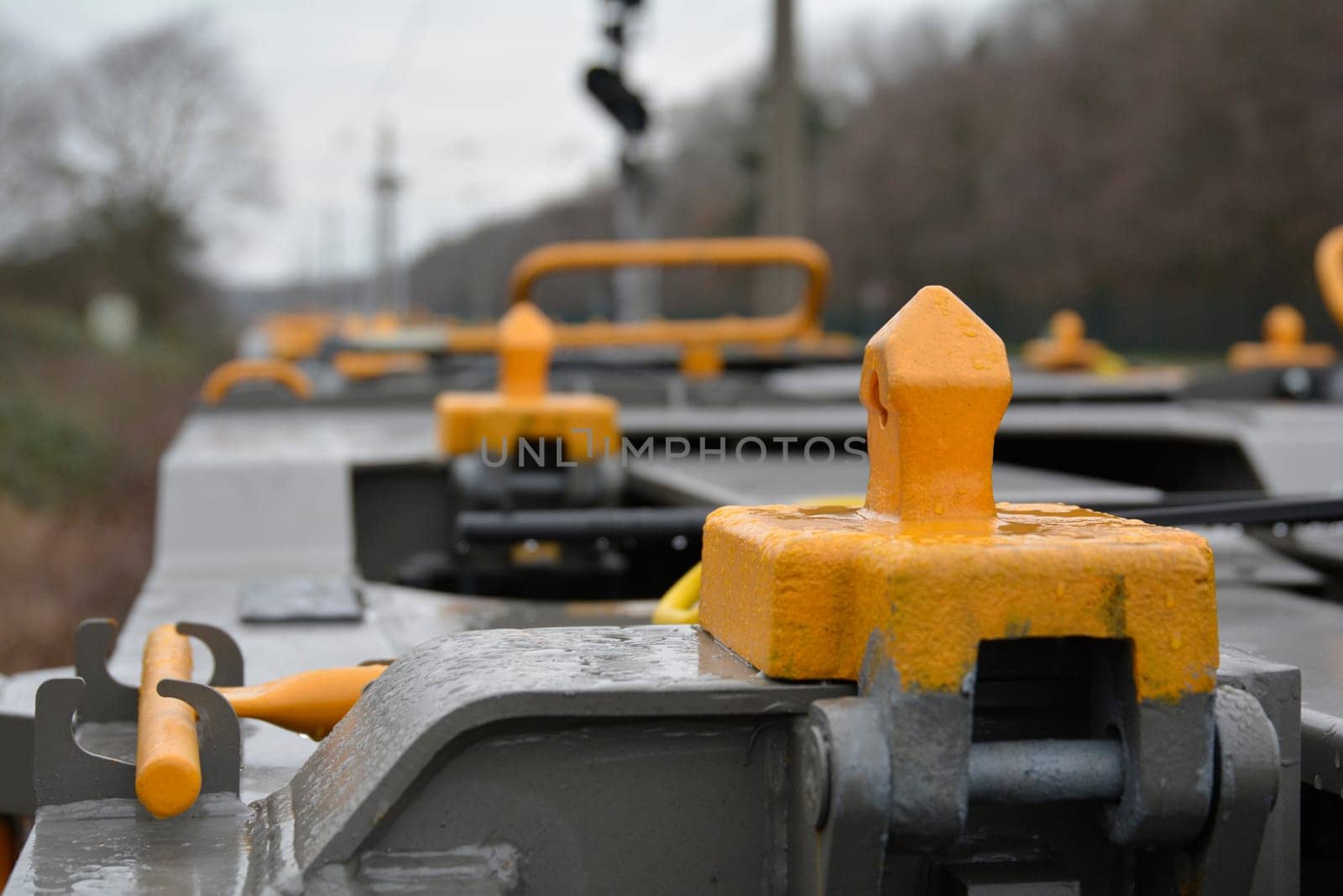 new carriage - industrial railway details