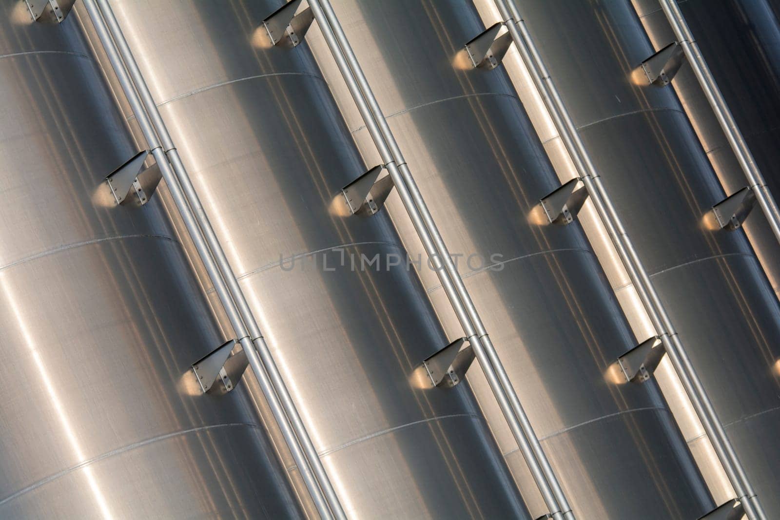 industrial silo - stainless steel