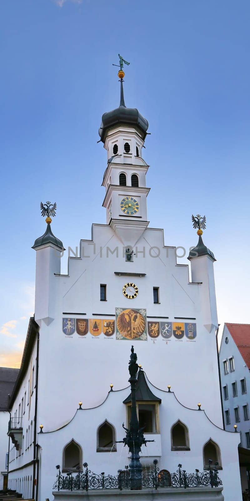Kempten Baden-Württemberg/ Germany - 09 30 2019: Kempten is a city in Germany with many historical attractions
