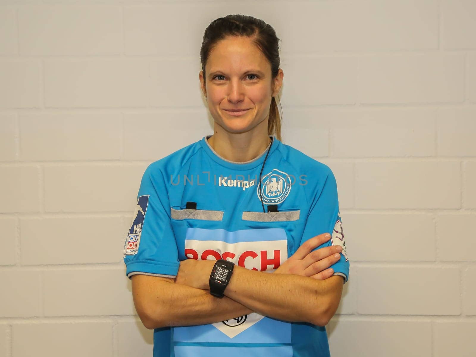 DHB - Handball referee Meike Merz on December 29, 2019 in Magdeburg