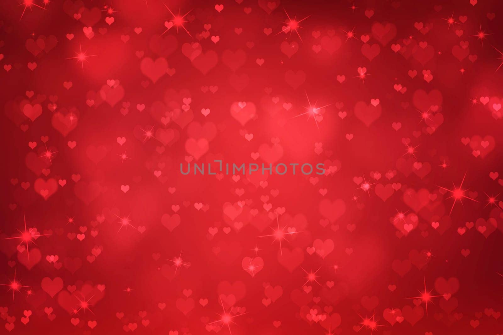 Valentines day abstract background with hearts