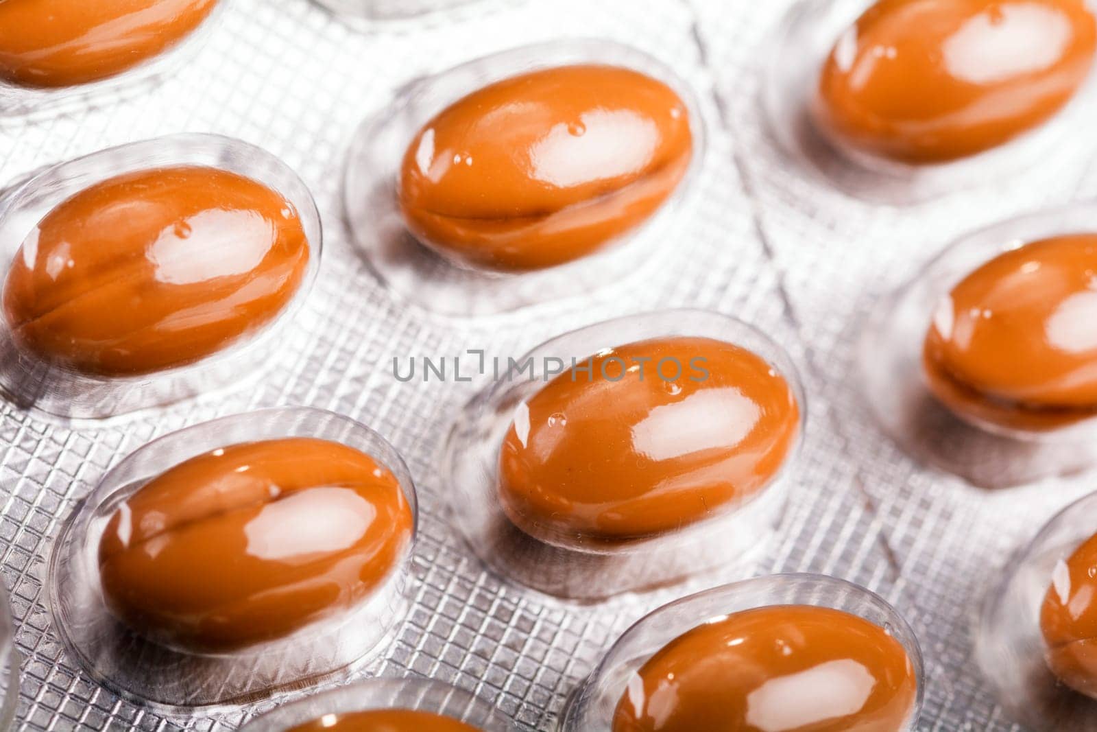 dragees in blister