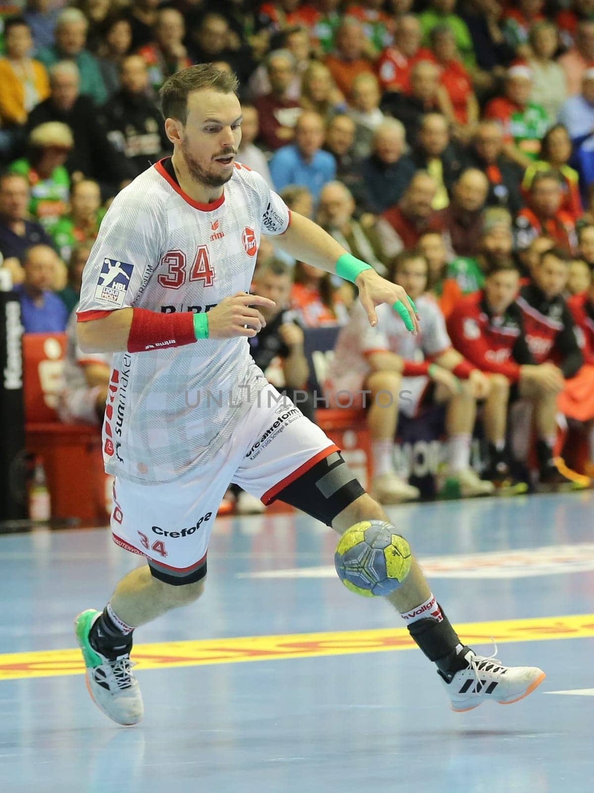 german handball player Kai Häfner  MT Melsungen Liqui Moly HBL Handball-Bundesliga Season 2019-20