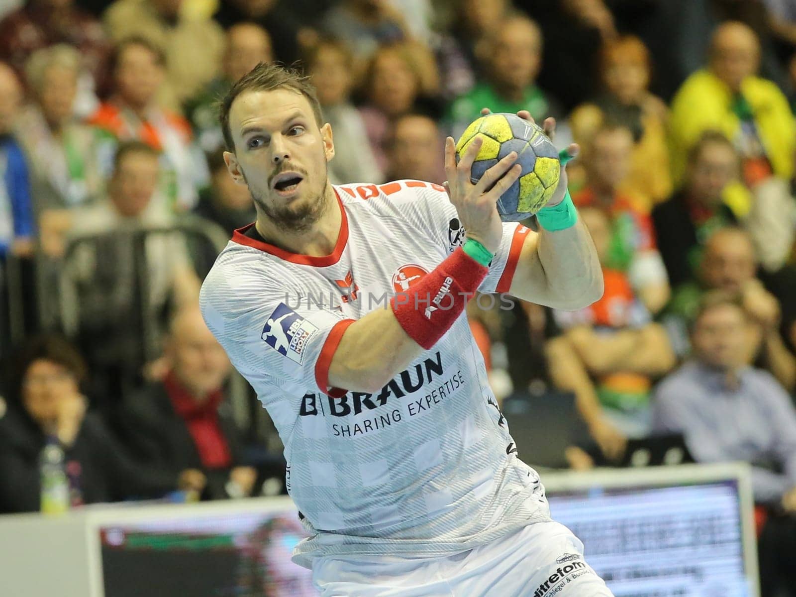 german handball player Kai Häfner  MT Melsungen Liqui Moly HBL Handball-Bundesliga Season 2019-20