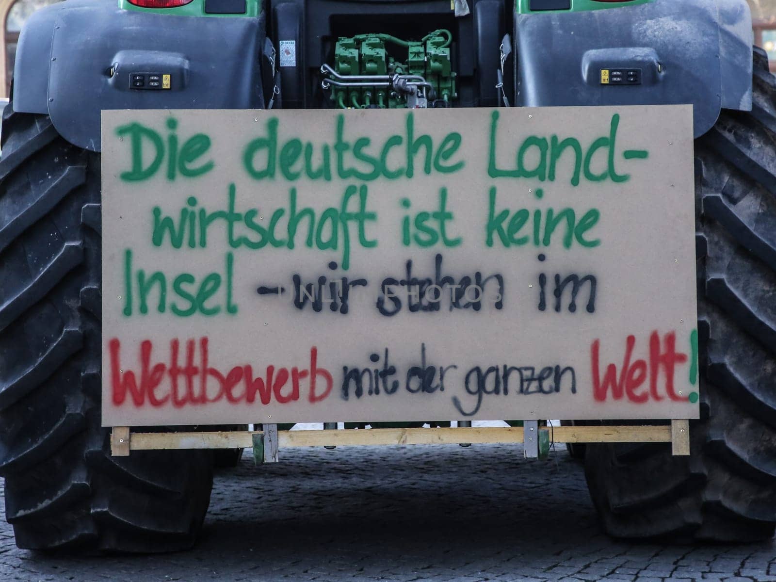 Farmers' demo on January 17th, 2020 in Magdeburg