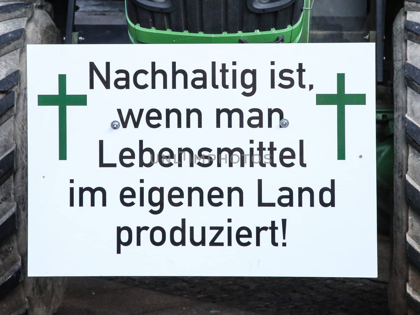 Farmers' demo on January 17th, 2020 in Magdeburg
