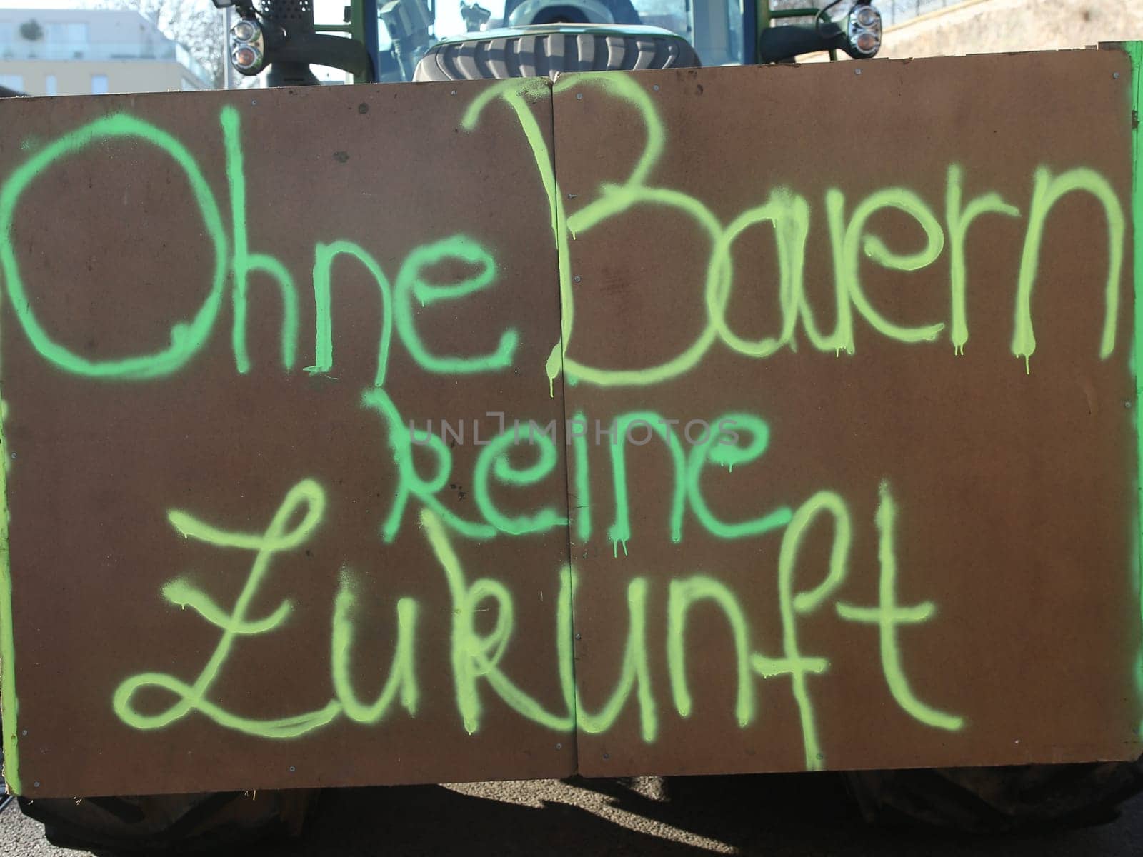 Farmers' demo on January 17th, 2020 in Magdeburg