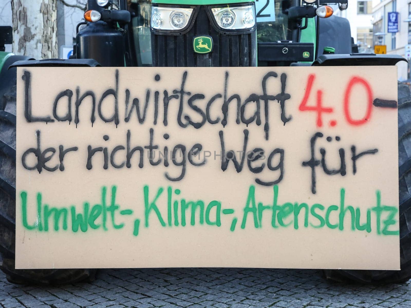 Farmers' demo on January 17th, 2020 in Magdeburg