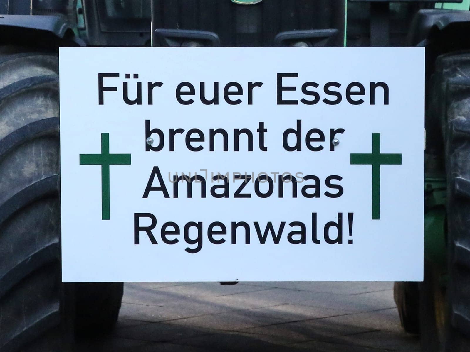 Farmers' demo on January 17th, 2020 in Magdeburg