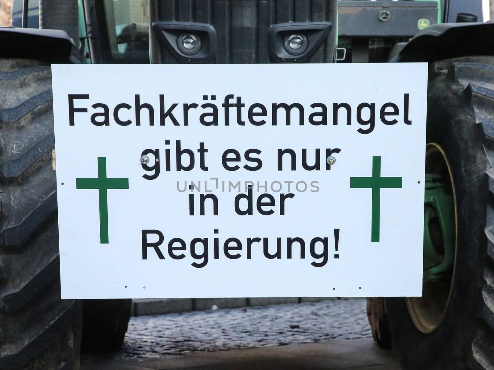 Farmers' demo on January 17th, 2020 in Magdeburg
