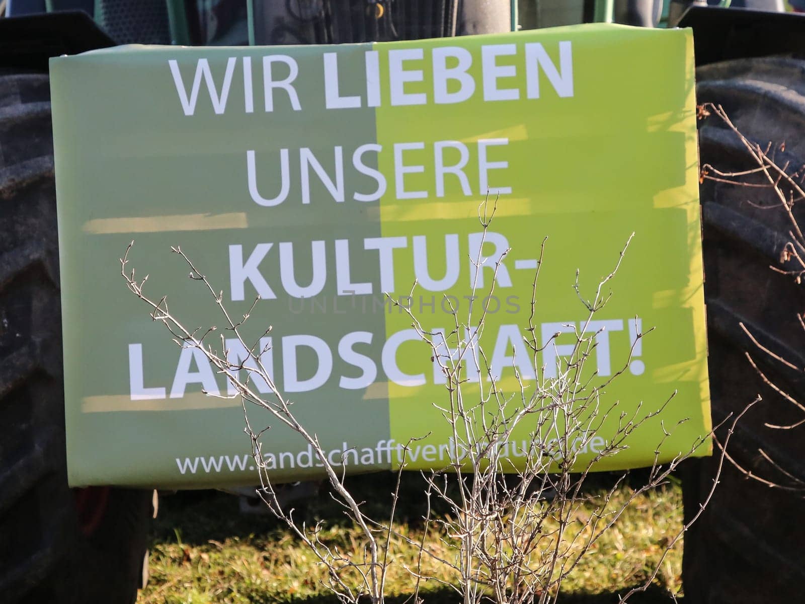 Farmers' demo on January 17th, 2020 in Magdeburg