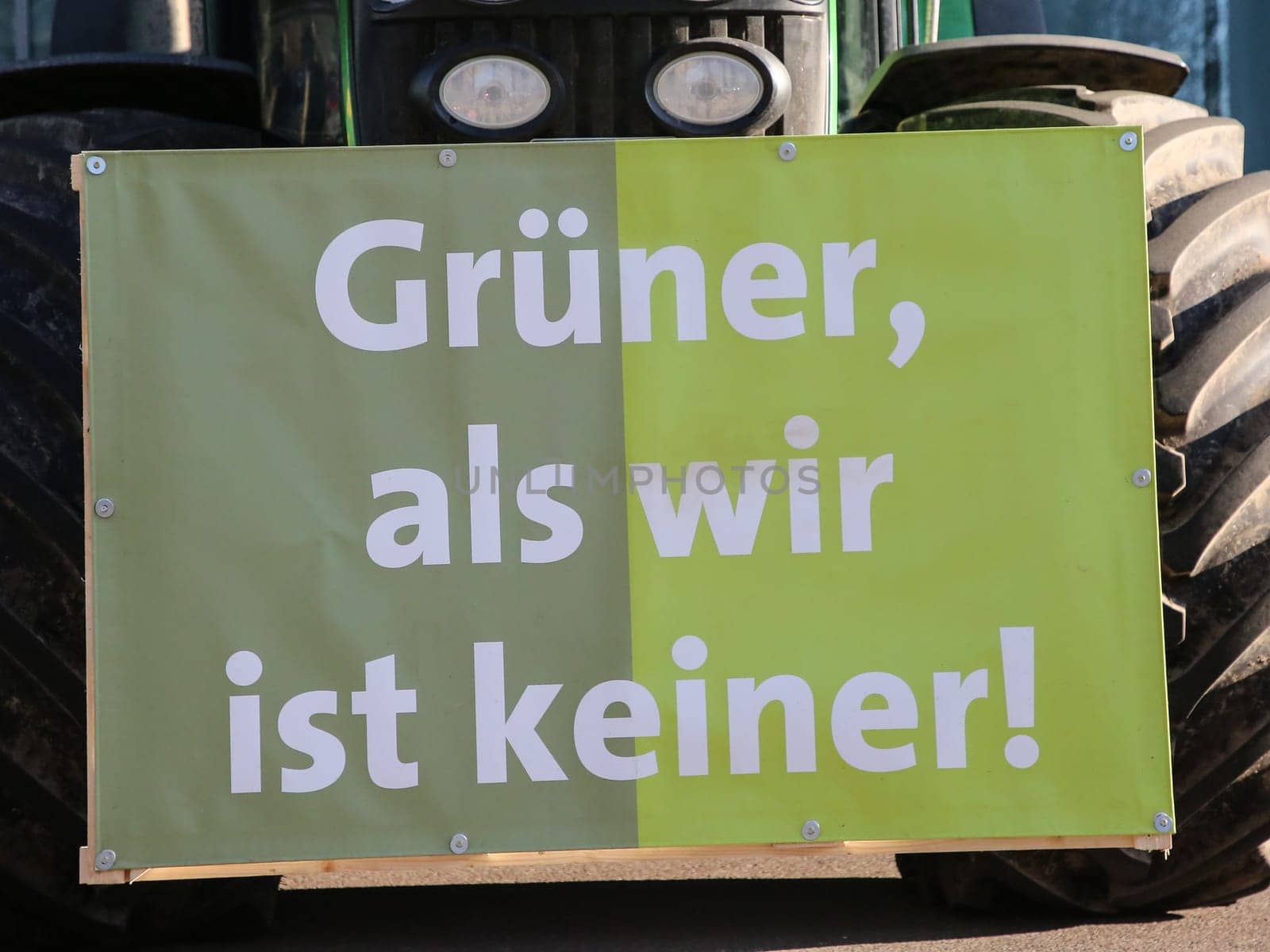 Farmers' demo on January 17th, 2020 in Magdeburg