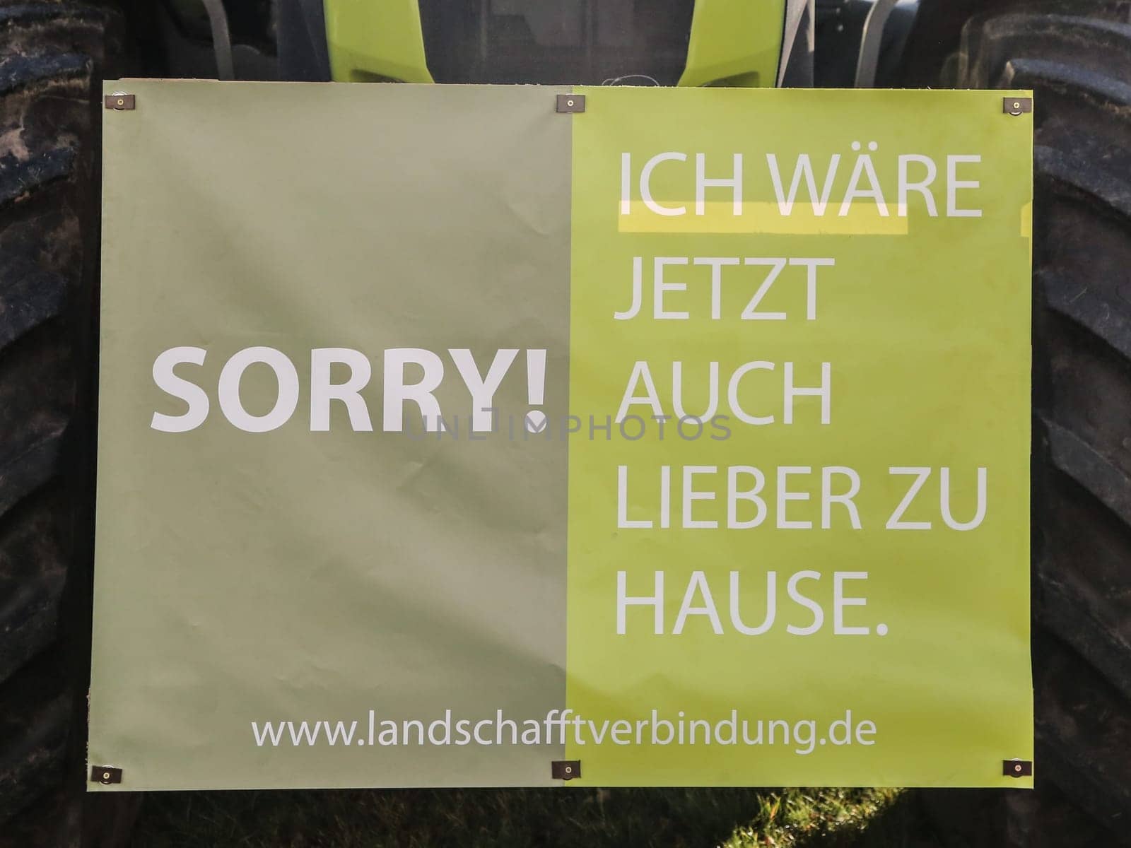 Farmers' demo on January 17th, 2020 in Magdeburg