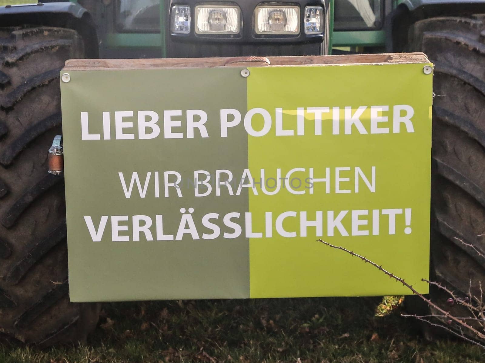 Farmers' demo on January 17th, 2020 in Magdeburg