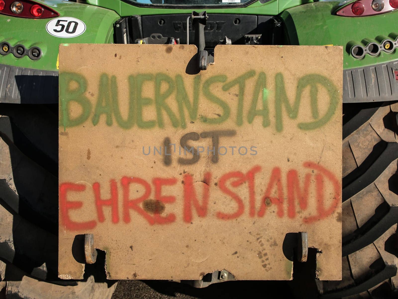 Farmers' demo on January 17th, 2020 in Magdeburg