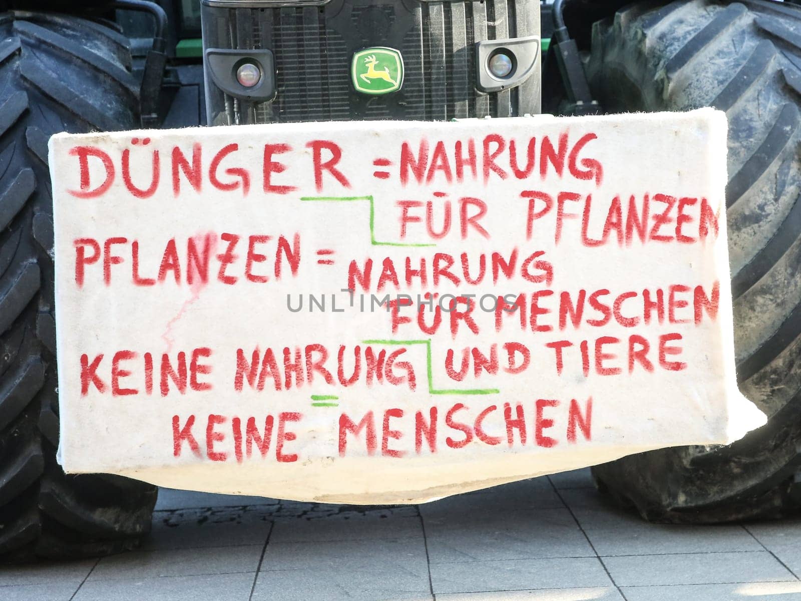 Farmers' demo on January 17th, 2020 in Magdeburg