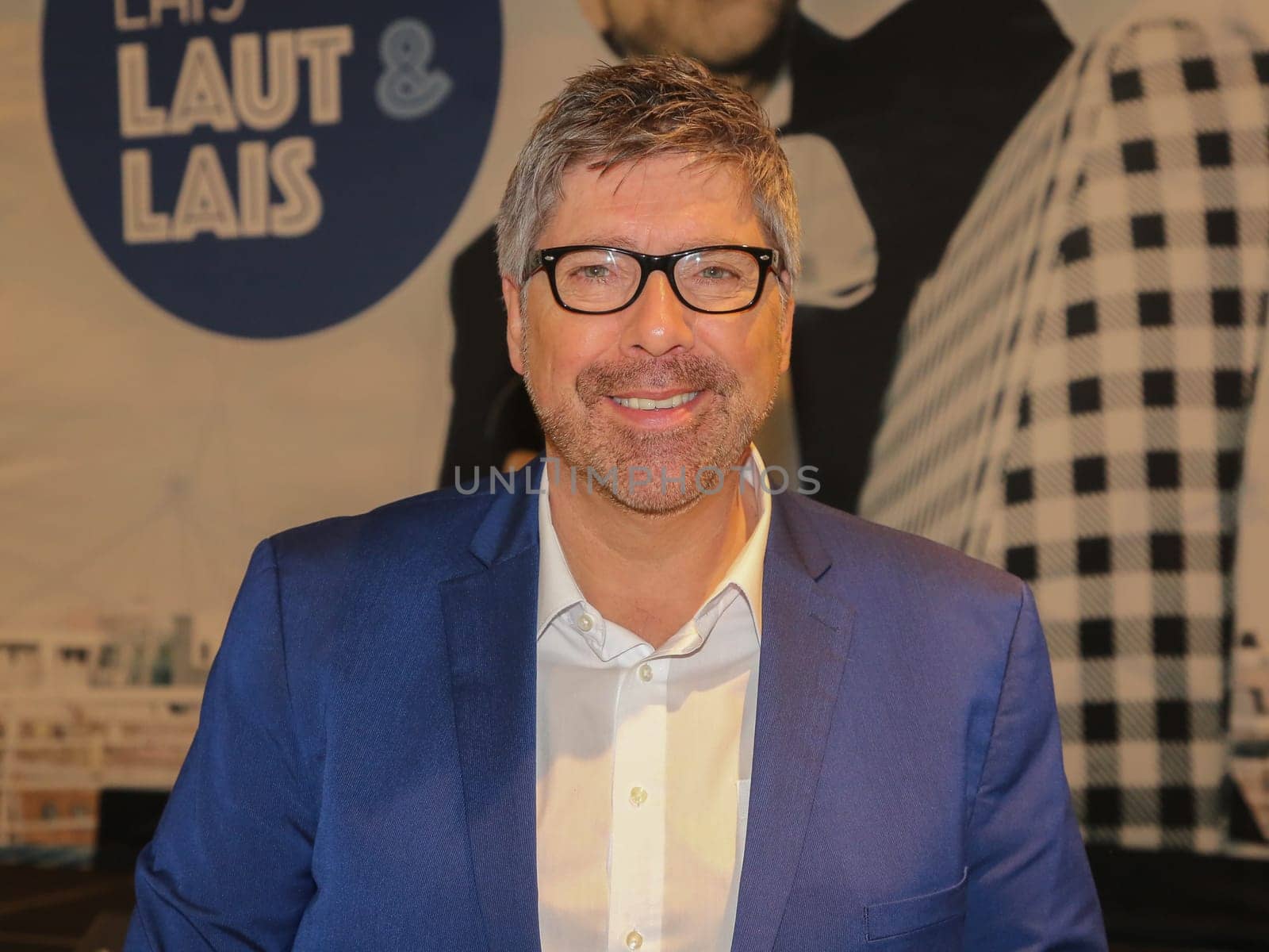 Singer Christian Lais on his promotional tour on January 18, 2020 in Magdeburg