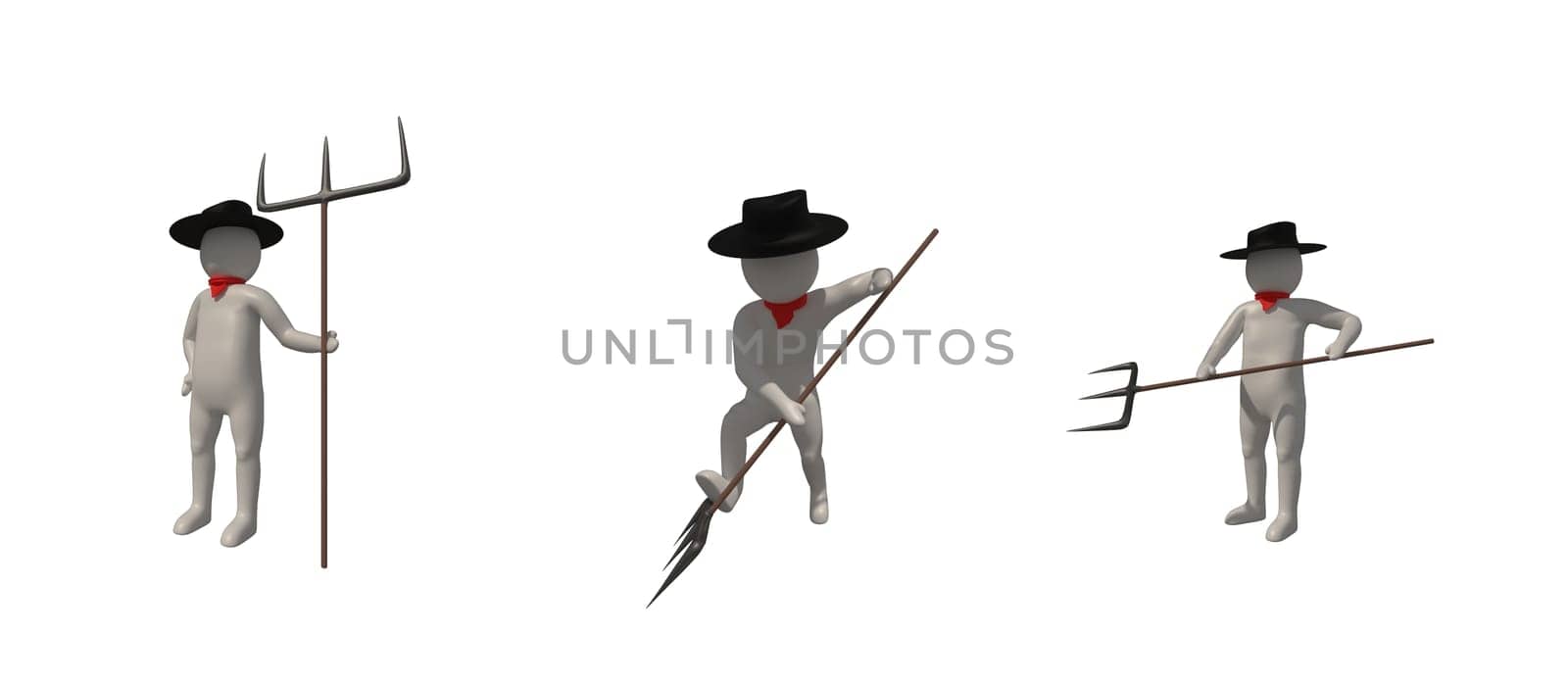 3d illustrator, 3d rendering of the white character on white backgroud.