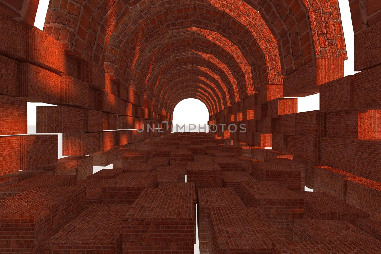 3d rendering of backgrounds abstract. 3d illustration of simple Geometric