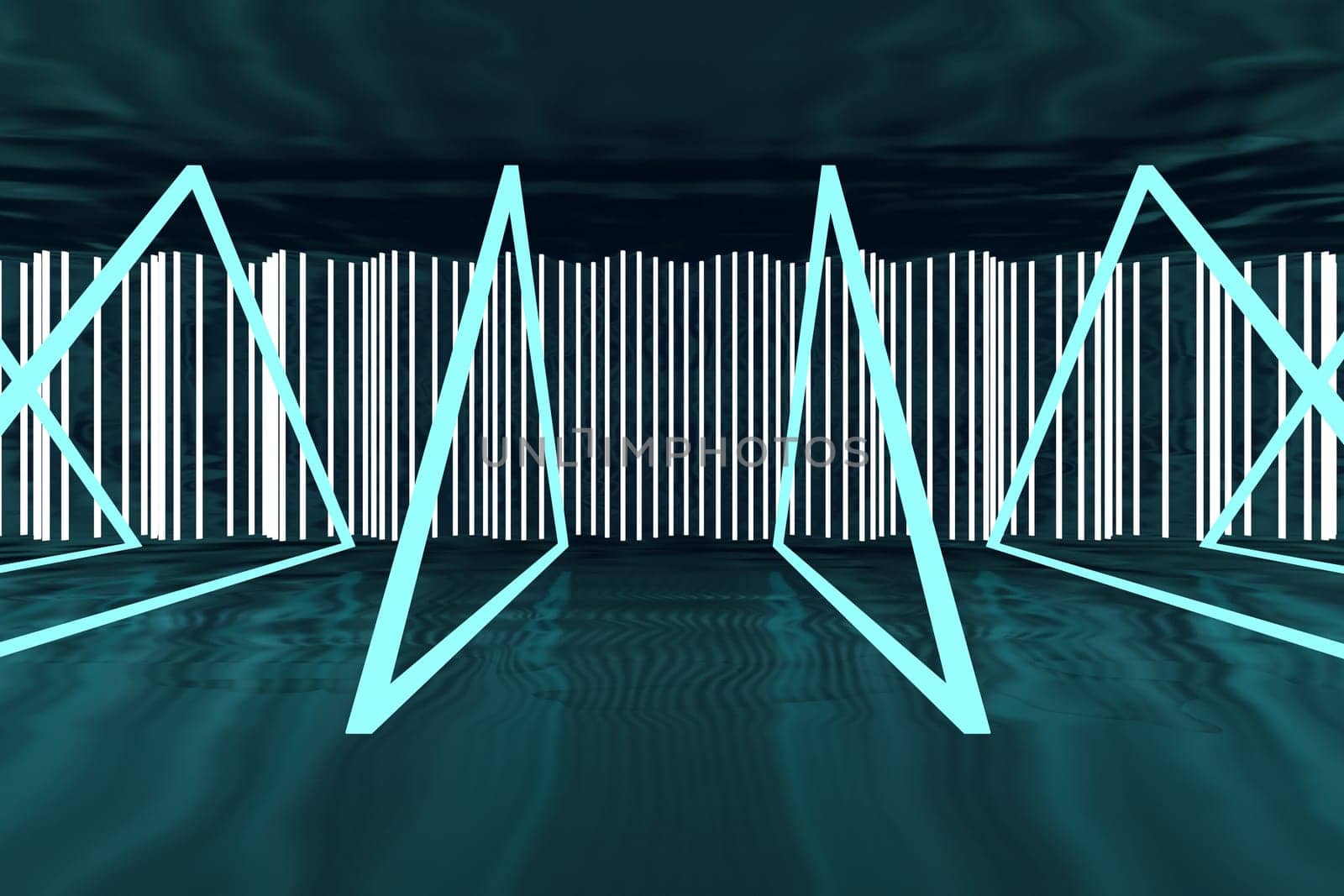 3d rendering of backgrounds abstract. 3d illustration of simple Geometric