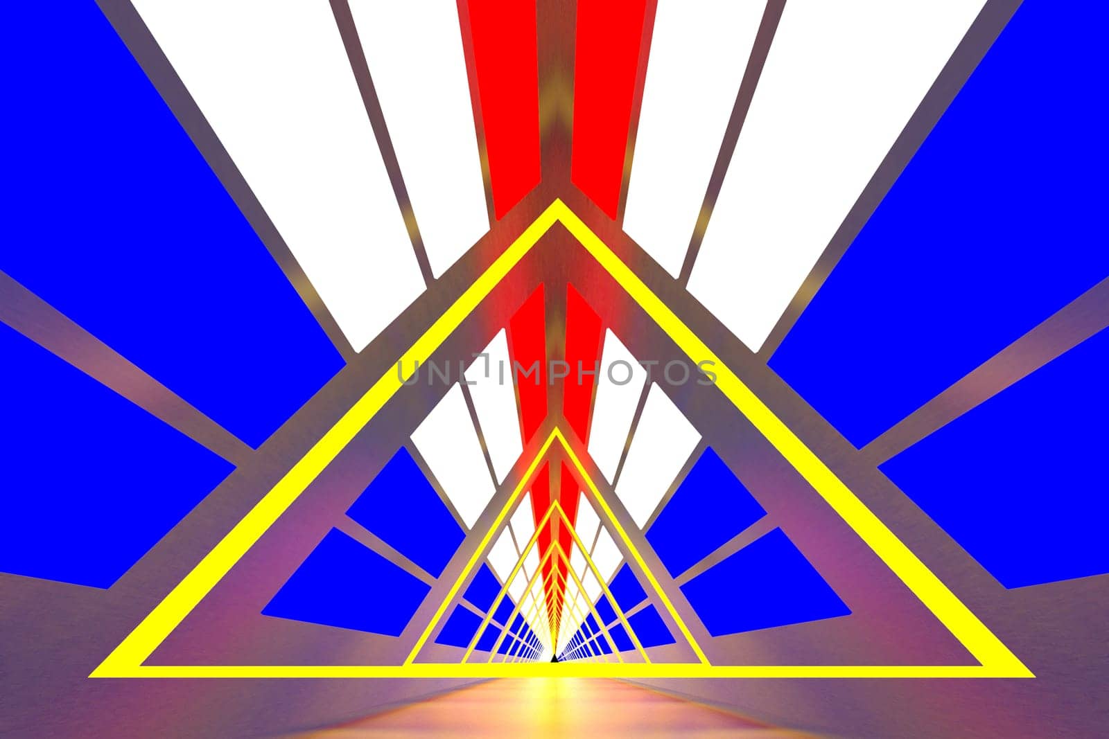3d rendering of backgrounds abstract. 3d illustration of simple Geometric