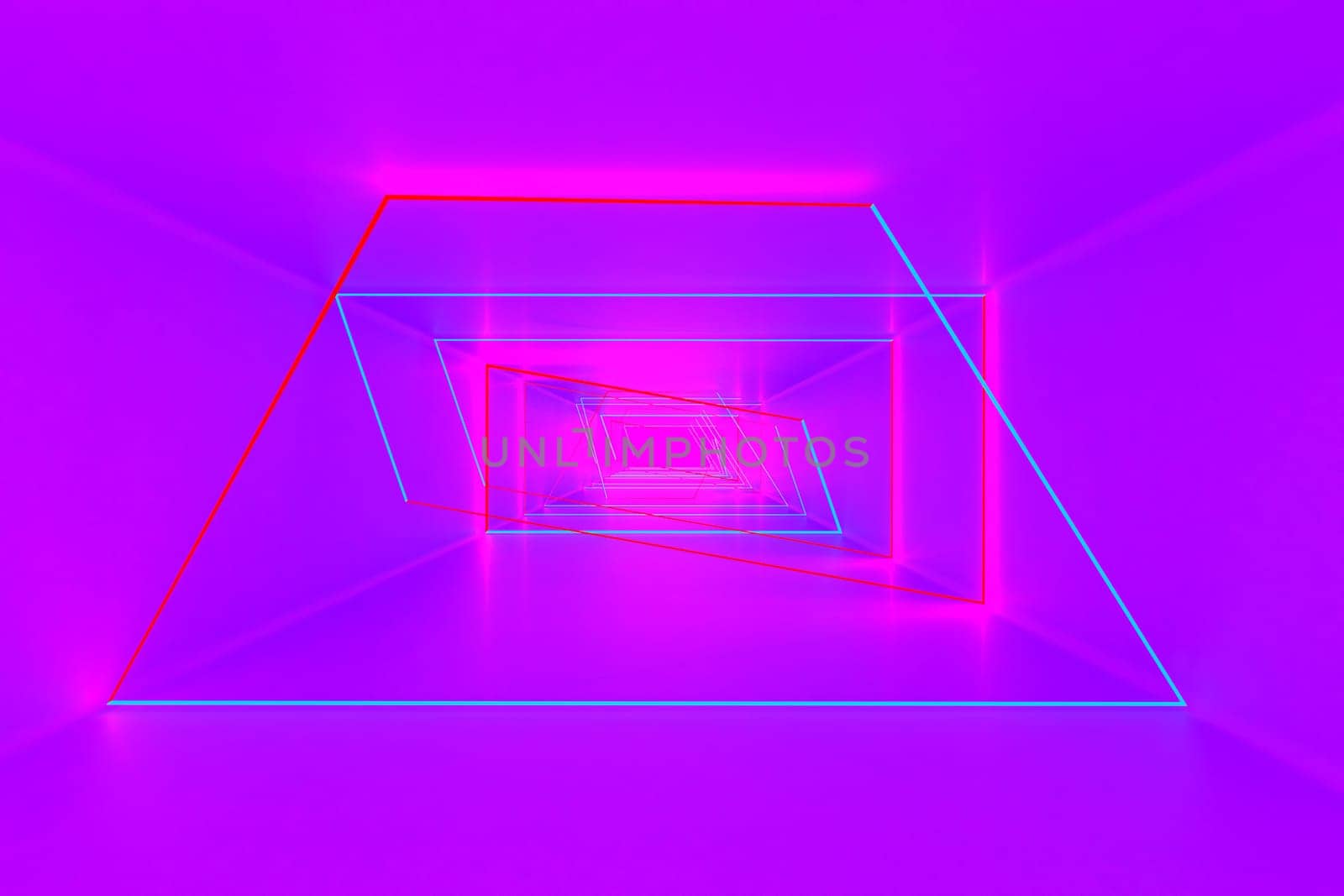 3d rendering of backgrounds abstract. 3d illustration of simple Geometric. Colorful illumination