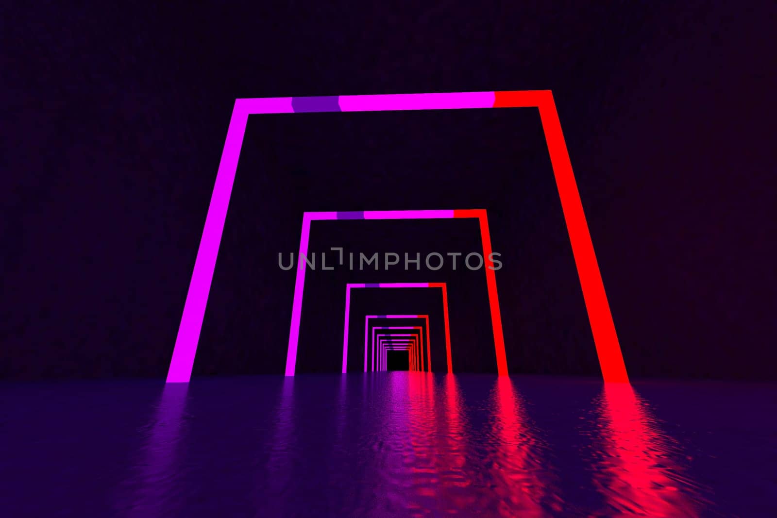 3d rendering of backgrounds abstract. 3d illustration of simple Geometric. Colorful illumination
