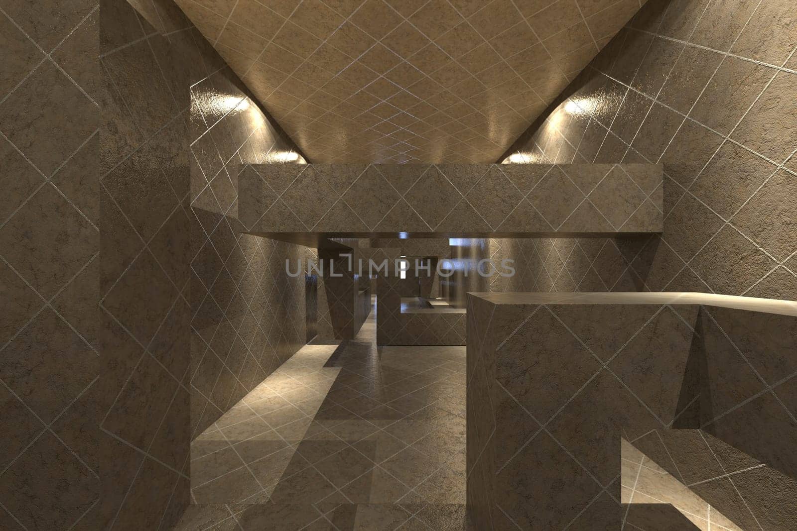 3d rendering of backgrounds abstract. 3d illustration of simple Geometric