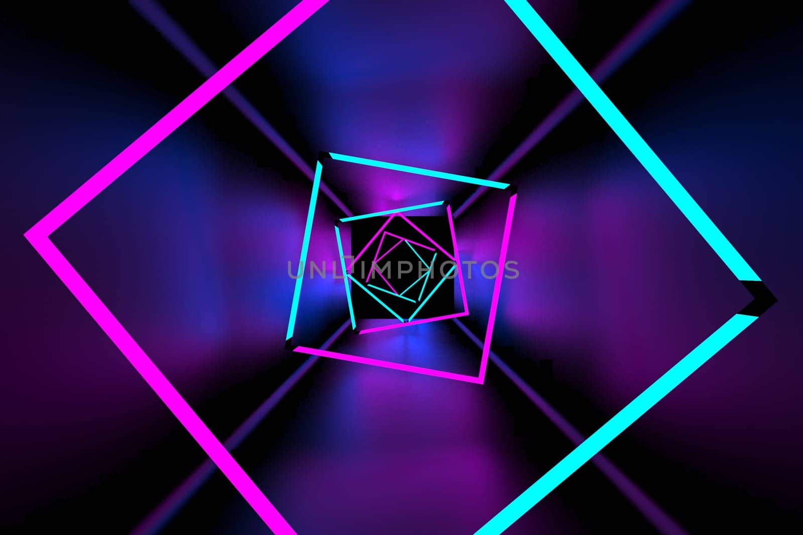 3d rendering of backgrounds abstract. 3d illustration of simple Geometric. Colorful illumination