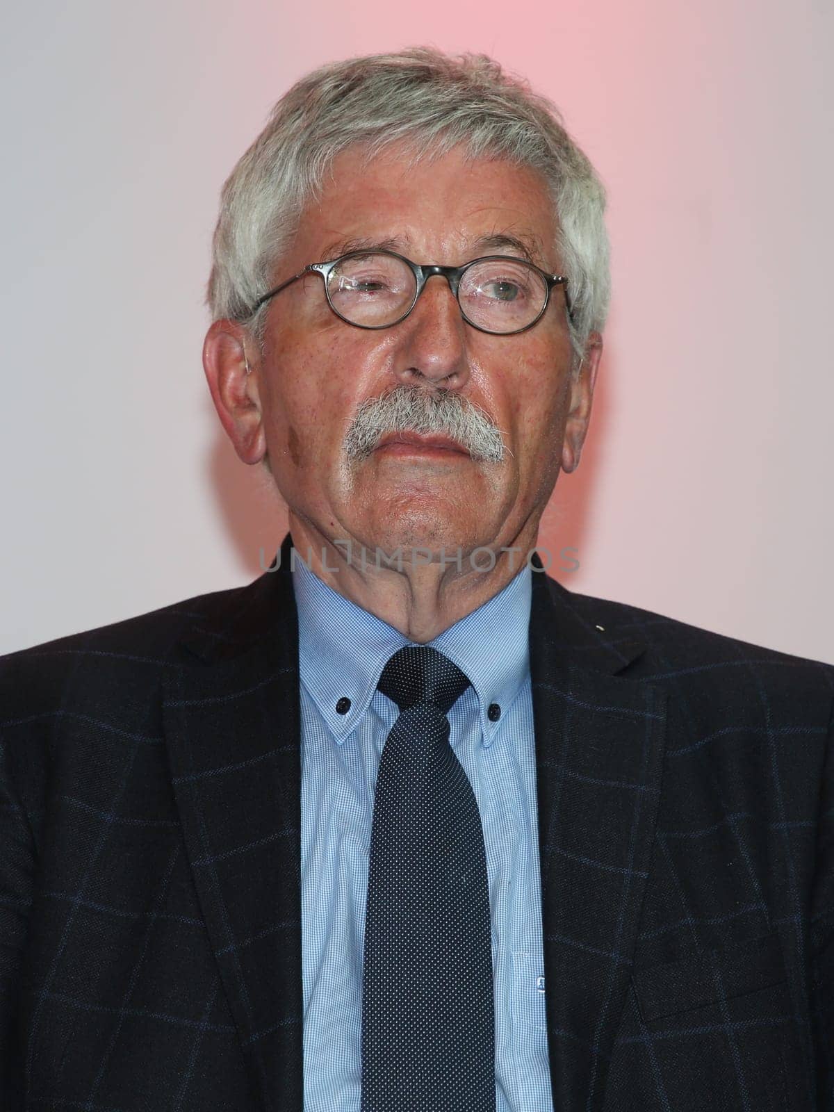 Thilo Sarrazin german SPD politician at a book reading on April 29, 2019 in Magdeburg Saxony Anhalt