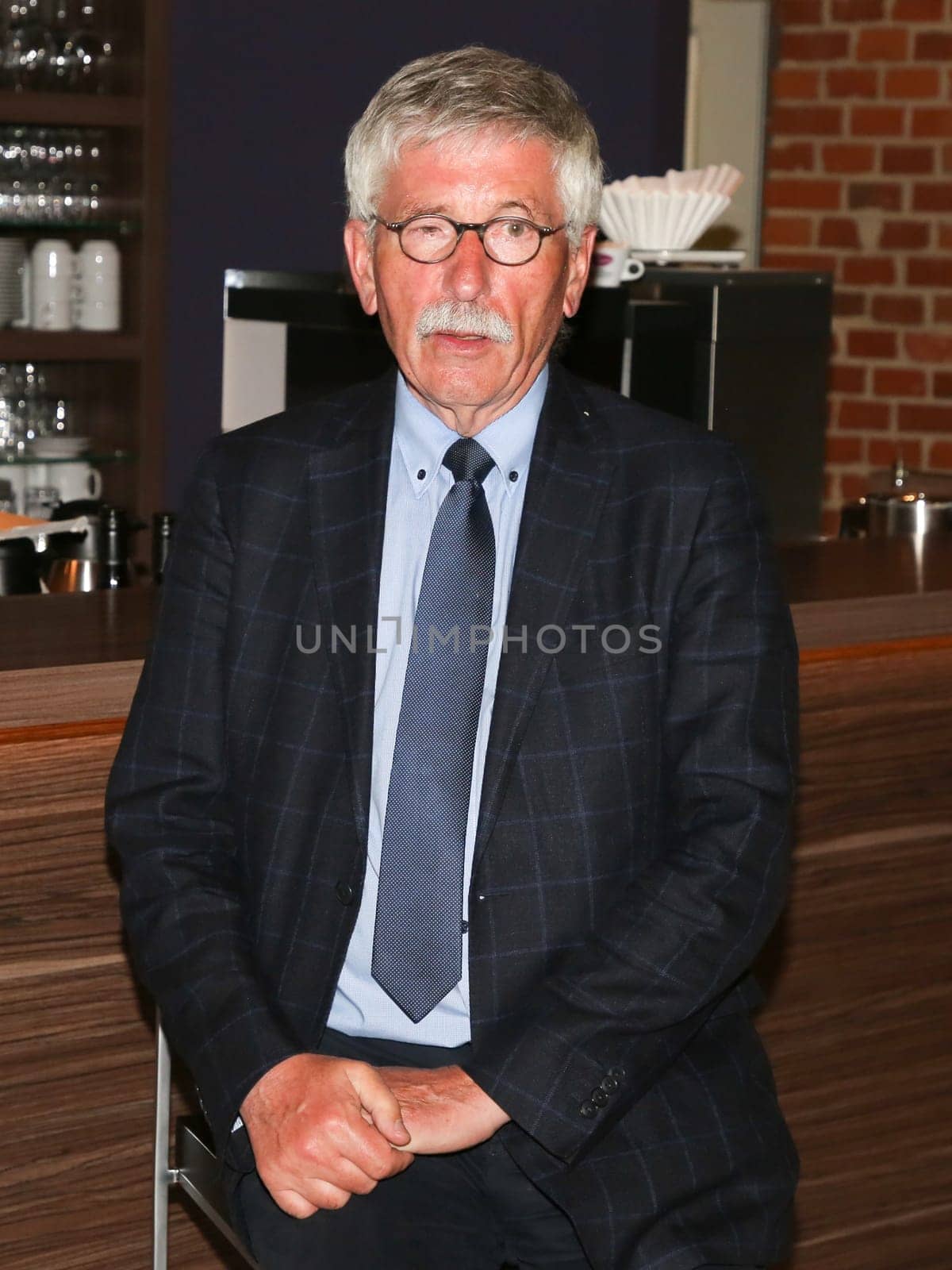 Thilo Sarrazin german SPD politician at a book reading on April 29, 2019 in Magdeburg Saxony Anhalt