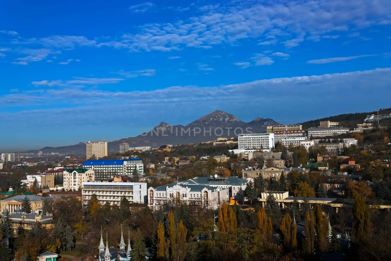 Pyatigorsk is a resort city in the Stavropol Territory of the Russian Federation. The largest city of the Caucasian Mineral Waters.