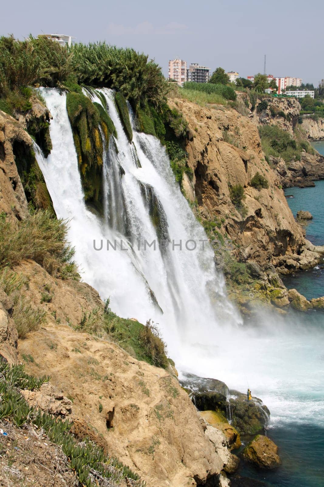 The Düden Waterfalls are a group of waterfalls in the Tuerk province of Antalya