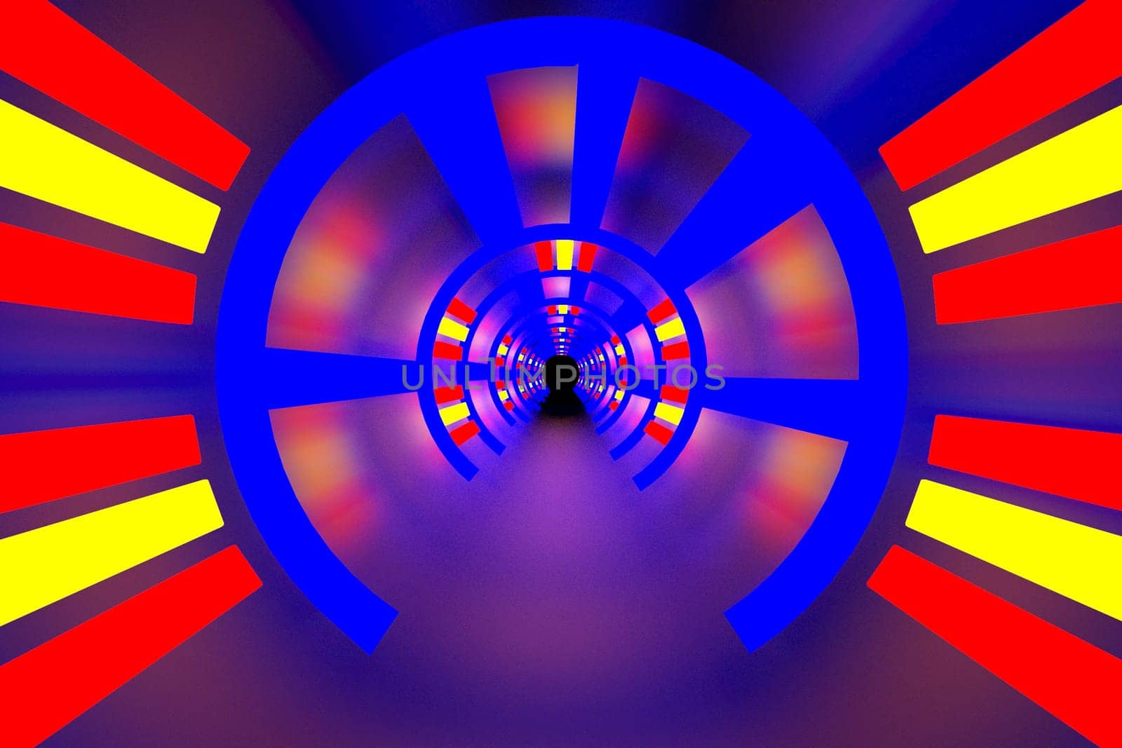 3d rendering of backgrounds abstract. 3d illustration of simple Geometric. Colorful illumination
