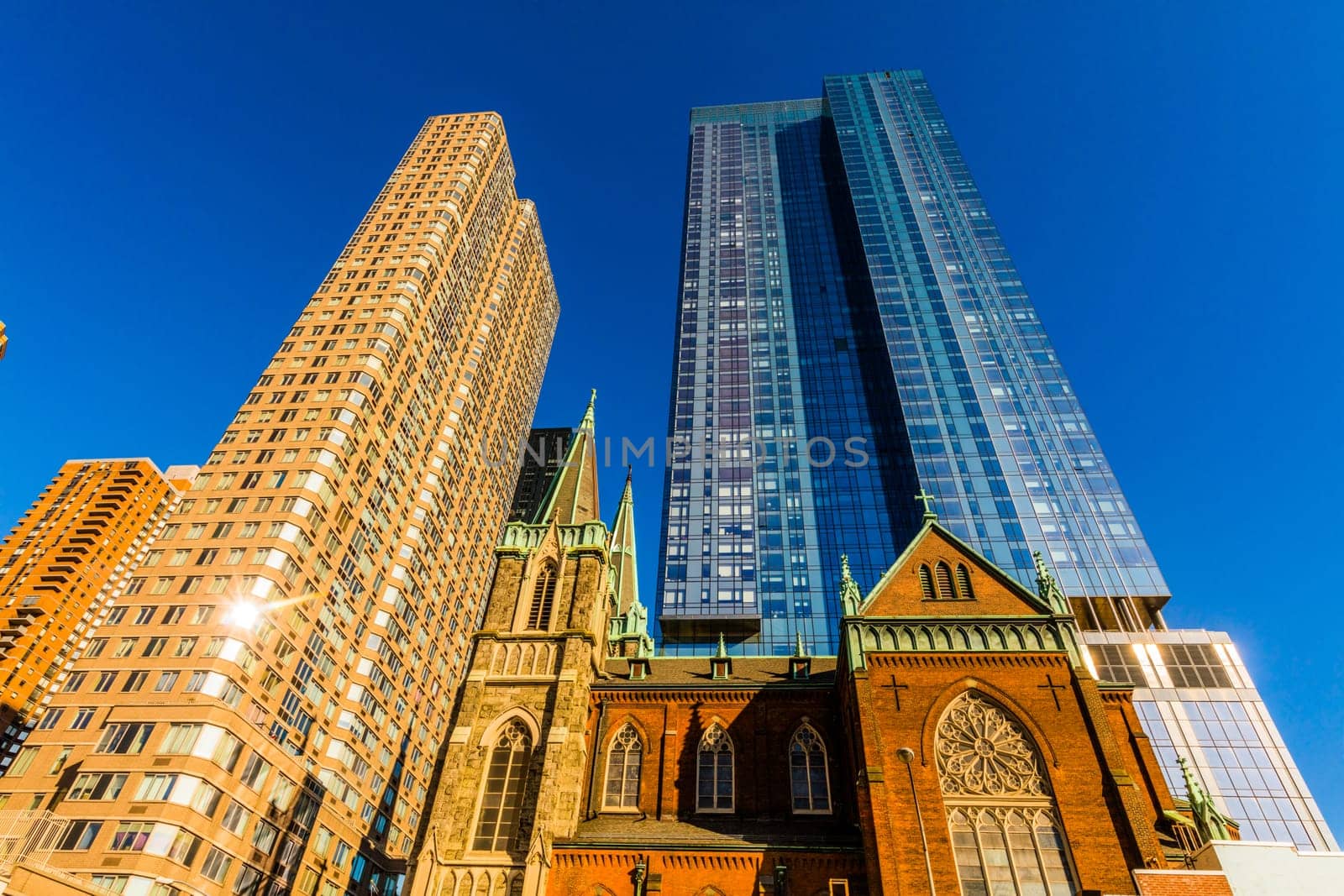 Manhattan Midtown buidings towers architecture details one of the main Landmarks in New York City USA