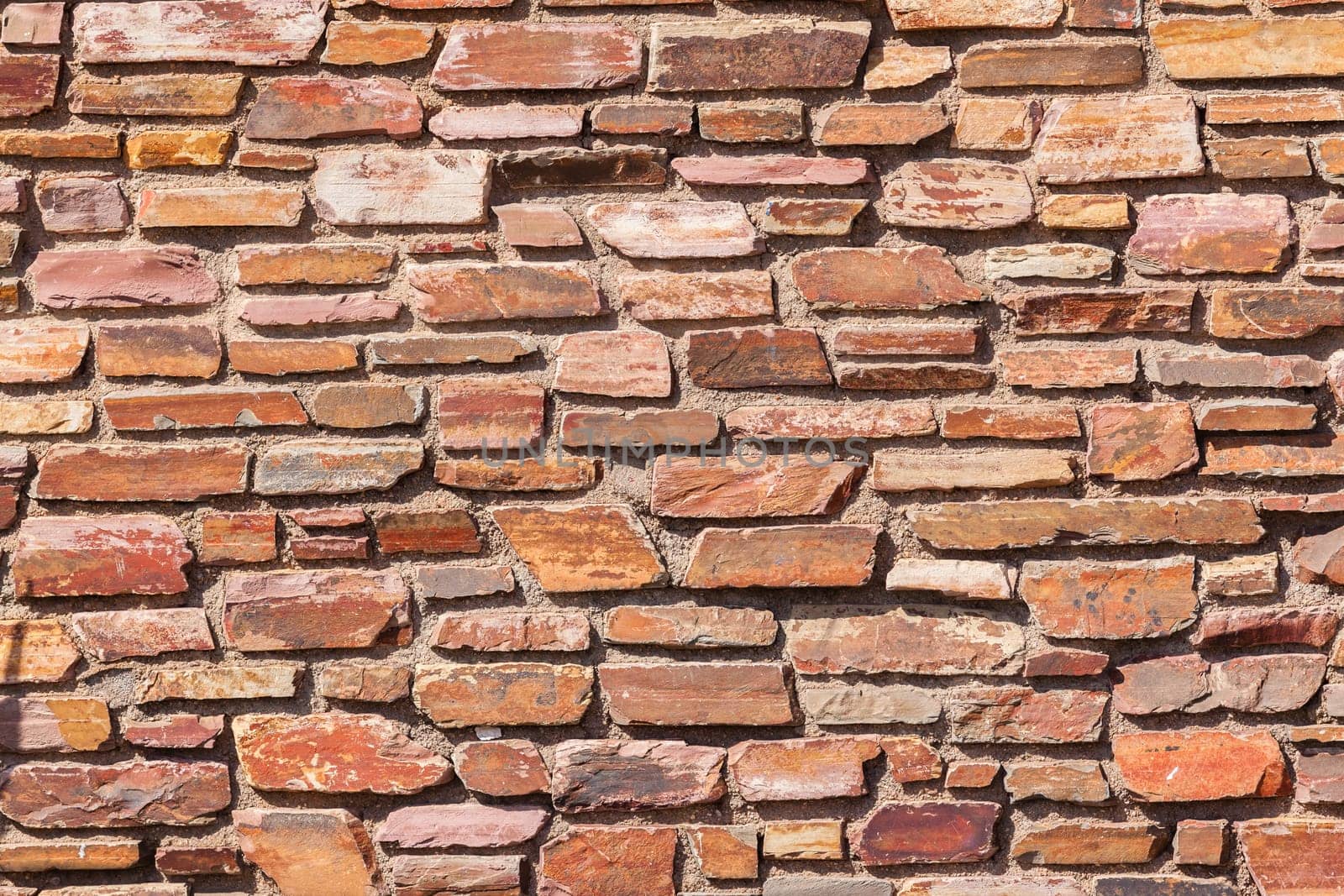 Slate stone wall section abstract texture background
