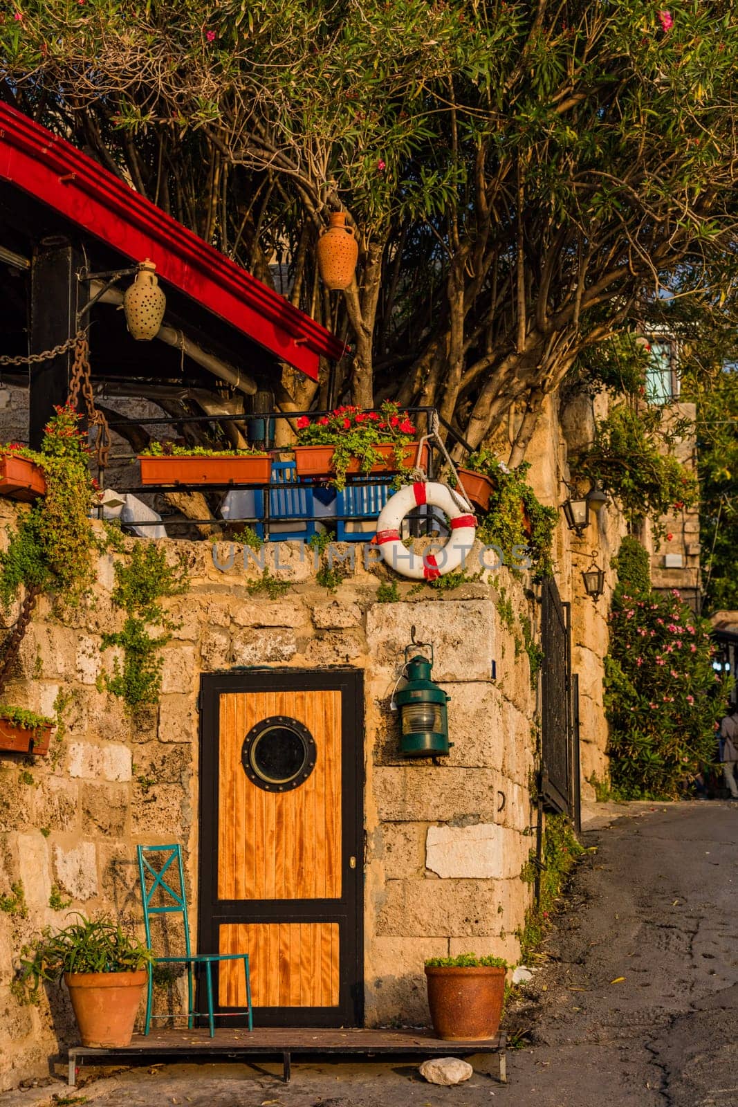 old street of Byblos Jbeil in Lebanon Middle east