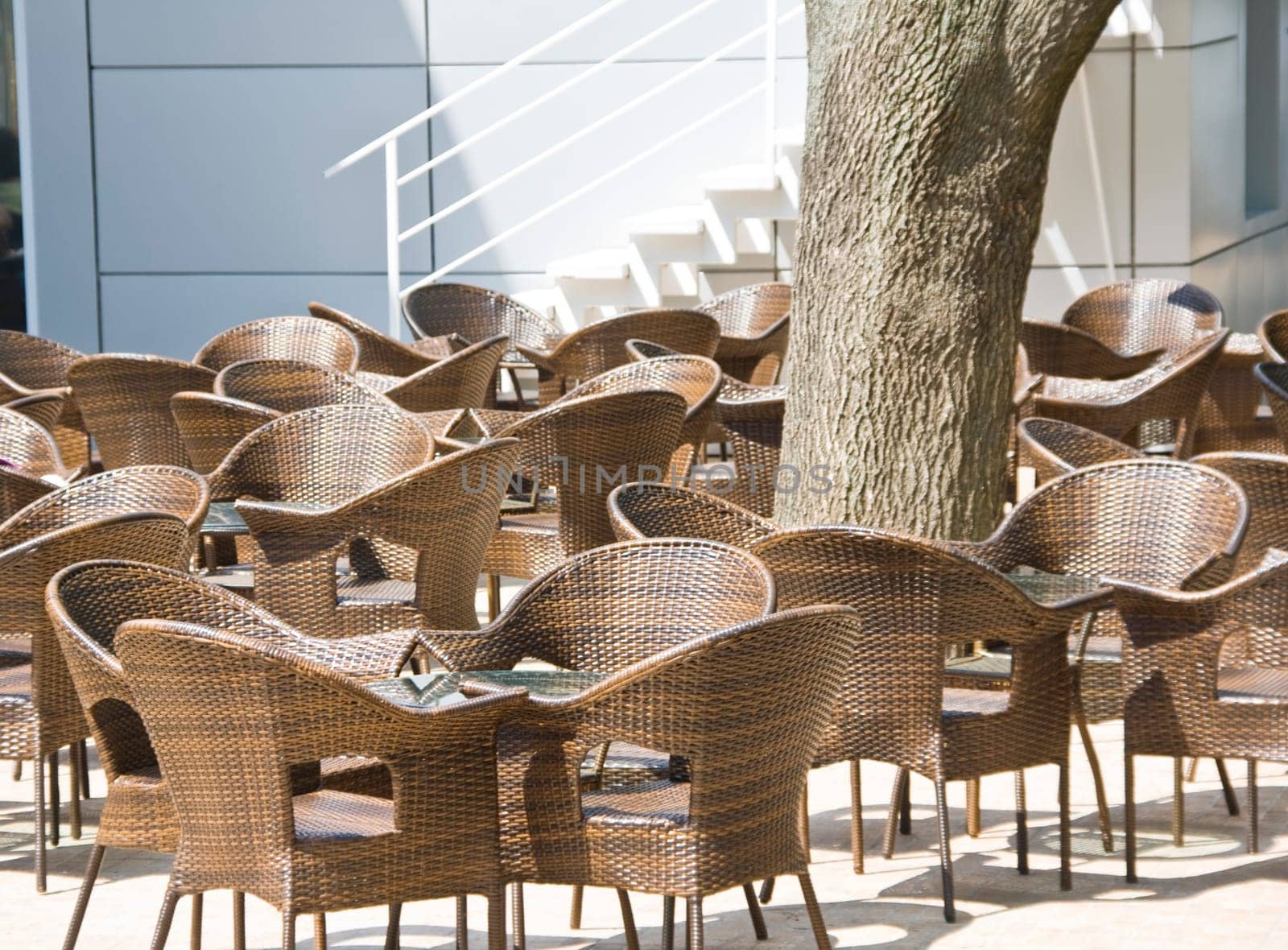 Outdoor cafe