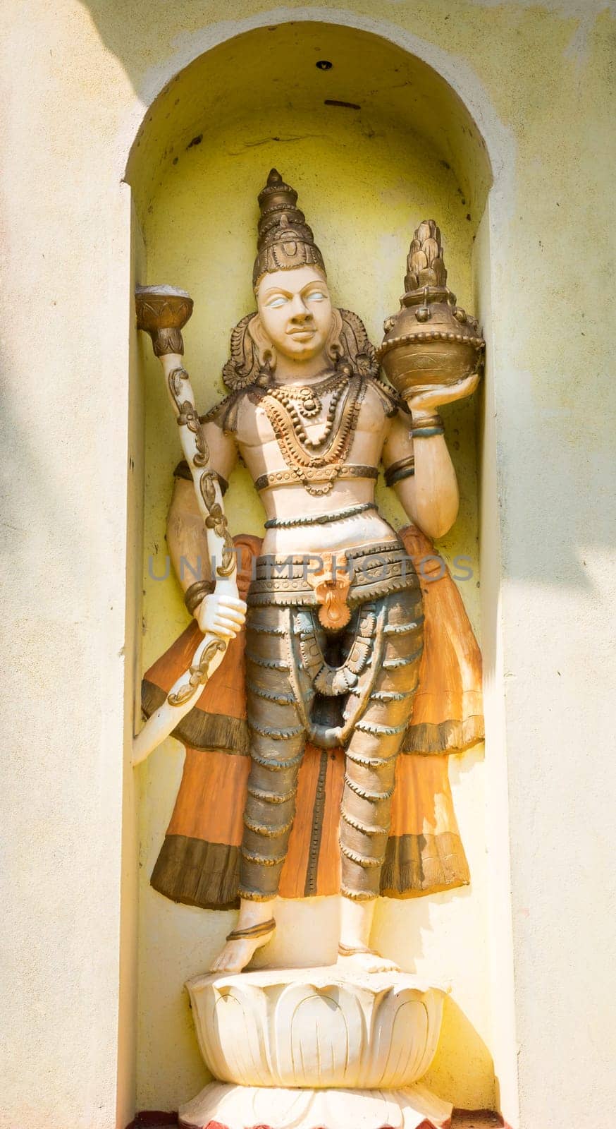 Buddha statue in a temple, Ceylon attractions, unesco heritage. Asia culture, bubbhism religion