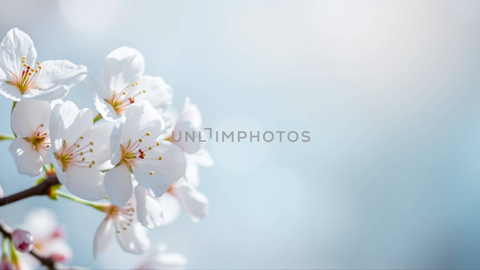 Flowers on an apple tree in spring. High quality photo