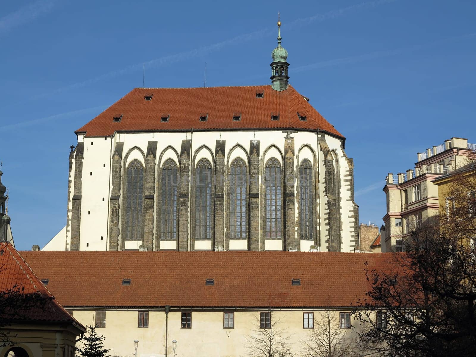 Church of the Virgin Mary of the Snow, founded by Charles IV in 1347, Prague, Czech republic