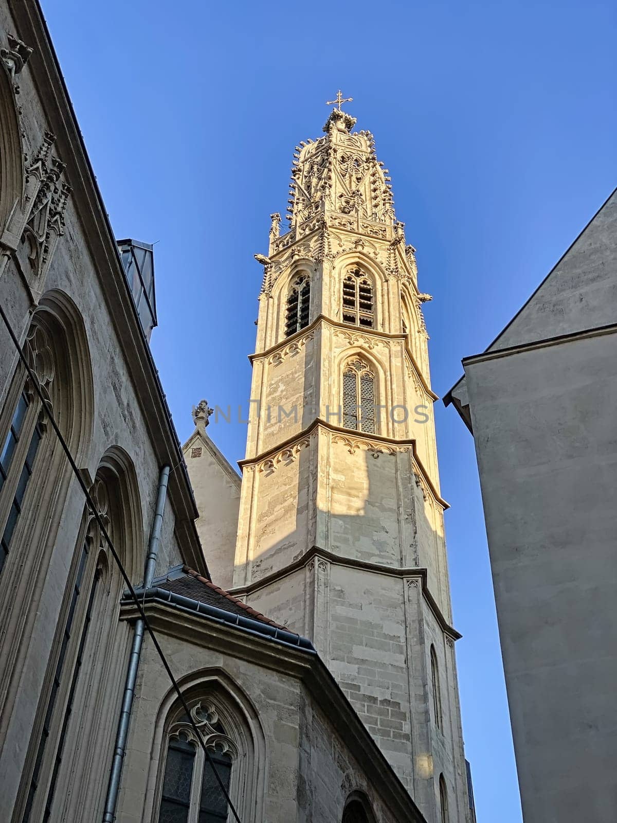 Maria am Gestade, catholic church in gothic style in central Vienna