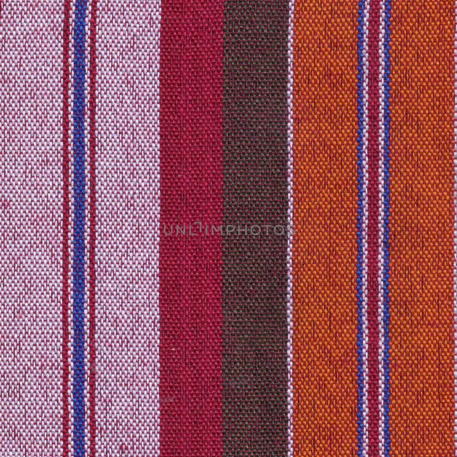 Background pattern that extends the detail pattern of the fabric.