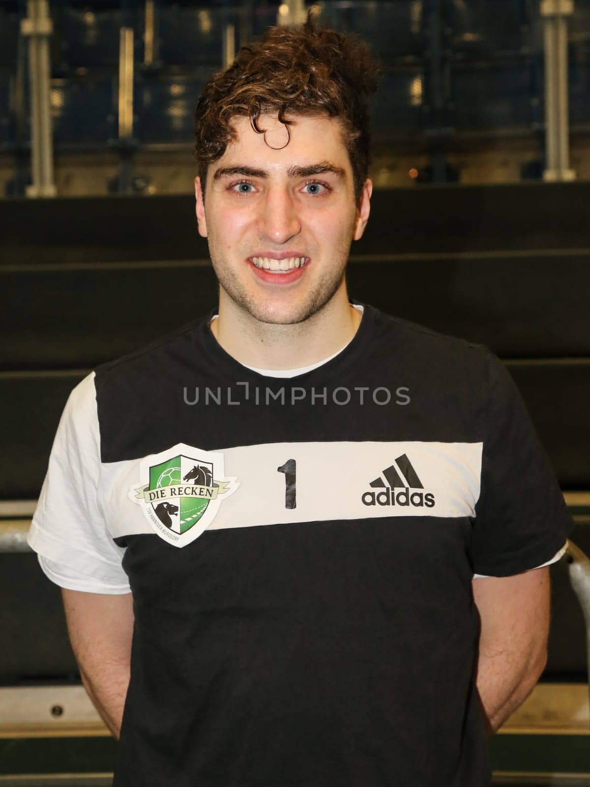 Goalkeeper Domenico Ebner TSV Hannover Burgdorf  Liqui Moly HBL,Season 2019-20