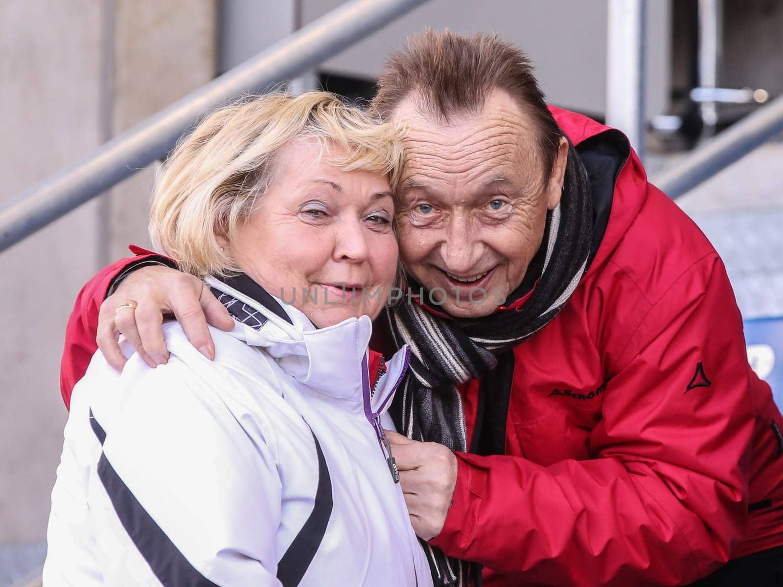 Joachim Streich with his wife Marita